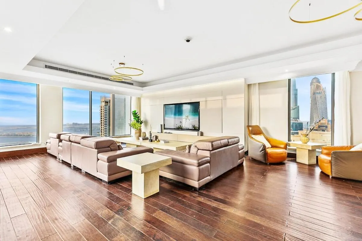 First Class Exceptional Penthouse Living In Jbr Dubai
